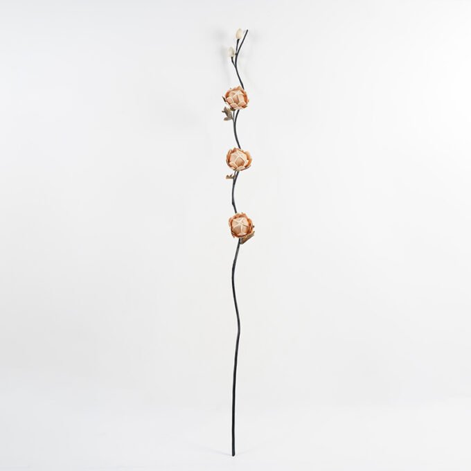 Artificial Flower W：12CM*H：155CMFlowers made of wood GS-56621038CONTI Single Flowers YeahFlower is one of Chinese leading OEM manufacturers and exporters , supplying the silk flowers, wholesale artificial trees