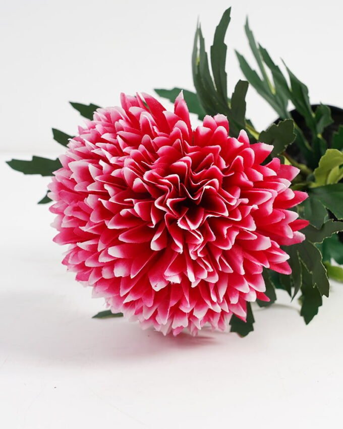 Artificial Flower 18*15*28CM chrysanthemum in pp pot GS-05521008-P2 Potted Flowers&Plants 3,000+ sqm showroom with thousands of artificial flowers, plants & trees ready for global sourcing.
