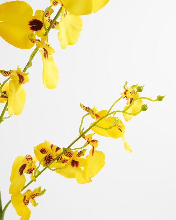 Artificial Flower 26*103CM dancing orchid, SATIN GS-44321010 Single Flowers YeahFlower is one of Chinese leading OEM manufacturers and exporters , supplying the silk flowers, wholesale artificial trees