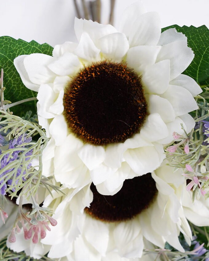 Artificial Flower 26*26*28cm flower bouguet*9 GS-16821004-W1 Bouquet YeahFlower is one of Chinese leading OEM manufacturers and exporters , supplying the silk flowers, wholesale artificial trees