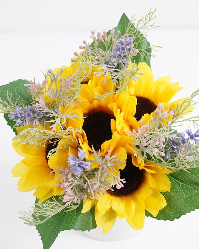 Artificial Flower 26*26*28cm flower bouguet*9 GS-16821004-Y1 Bouquet YeahFlower is one of Chinese leading OEM manufacturers and exporters , supplying the silk flowers, wholesale artificial trees