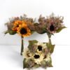 Artificial Flower 26*26*28cm flower bouguet*9 GS-16821005 Bouquet YeahFlower is one of Chinese leading OEM manufacturers and exporters , supplying the silk flowers, wholesale artificial trees