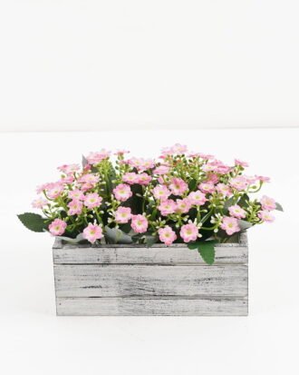 Artificial Flower 24*16*16.5cm flower in wooden pot GS-03321054 Potted Flowers&Plants YeahFlower is one of Chinese leading OEM manufacturers and exporters , supplying the silk flowers, wholesale artificial trees