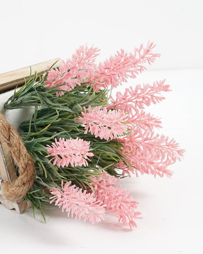 Artificial Flower 17*17*20cm lavender in wooden pot GS-03321034 Potted Flowers&Plants 3,000+ sqm showroom with thousands of artificial flowers, plants & trees ready for global sourcing.