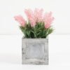 Artificial Flower 15*15*21cm lavender in wooden pot GS-03321036 Potted Flowers&Plants YeahFlower is one of Chinese leading OEM manufacturers and exporters , supplying the silk flowers, wholesale artificial trees