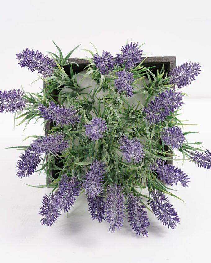 Artificial Flower 22*22*30cm lavender in wooden pot GS-03321042 Potted Flowers&Plants YeahFlower is one of Chinese leading OEM manufacturers and exporters , supplying the silk flowers, wholesale artificial trees