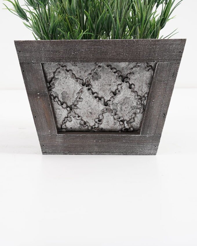 Artificial Flower 22*22*30cm lavender in wooden pot GS-03321042 Potted Flowers&Plants YeahFlower is one of Chinese leading OEM manufacturers and exporters , supplying the silk flowers, wholesale artificial trees