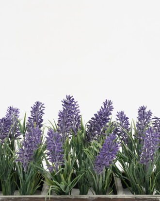 Artificial Flower 32*14*19.5cm lavender in wooden pot GS-03321048 Potted Flowers&Plants YeahFlower is one of Chinese leading OEM manufacturers and exporters , supplying the silk flowers, wholesale artificial trees