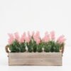 Artificial Flower 31*15*18cm lavender in wooden pot GS-03321049 Potted Flowers&Plants YeahFlower is one of Chinese leading OEM manufacturers and exporters , supplying the silk flowers, wholesale artificial trees