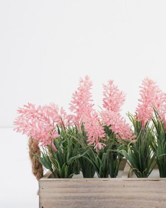 Artificial Flower 31*15*18cm lavender in wooden pot GS-03321049 Potted Flowers&Plants YeahFlower is one of Chinese leading OEM manufacturers and exporters , supplying the silk flowers, wholesale artificial trees