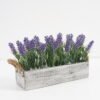 Artificial Flower 31*15*18cm lavender in wooden pot GS-03321050 Potted Flowers&Plants YeahFlower is one of Chinese leading OEM manufacturers and exporters , supplying the silk flowers, wholesale artificial trees