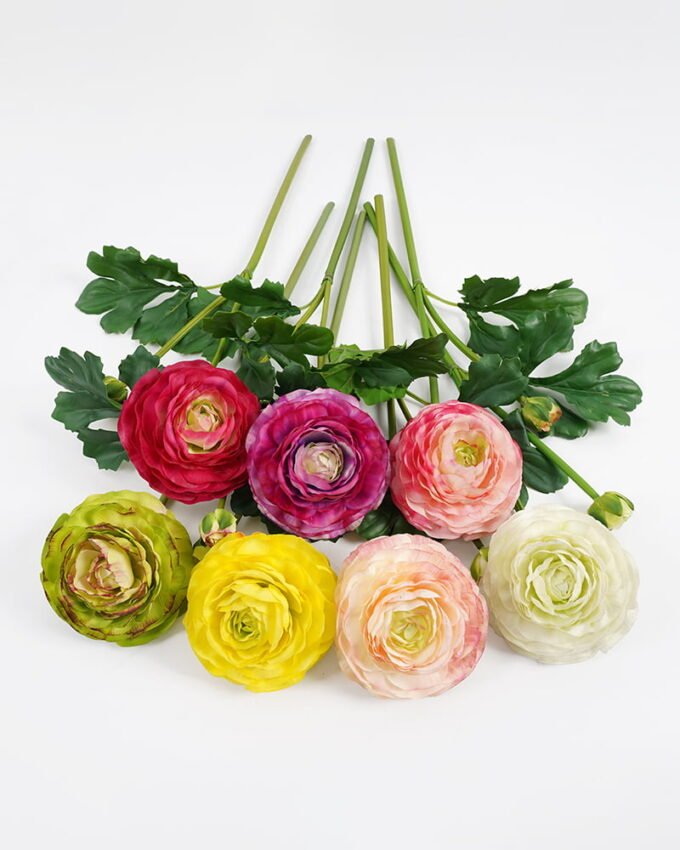 Artificial Flower 23*51CM ranuculus *2 with RT GS-44321005 Single Flowers YeahFlower is one of Chinese leading OEM manufacturers and exporters , supplying the silk flowers, wholesale artificial trees