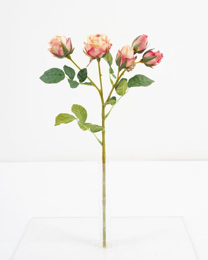 Artificial Flower 13*38CM rose bunch*5 GS-44321013-O1 Single Flowers YeahFlower is one of Chinese leading OEM manufacturers and exporters , supplying the silk flowers, wholesale artificial trees