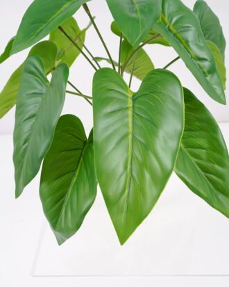 Artificial Plant 30*26CM Anthurium leaves bush GS-23121012 Leaves&Sprays&Foliages YeahFlower is one of Chinese leading OEM manufacturers and exporters , supplying the silk flowers, wholesale artificial trees
