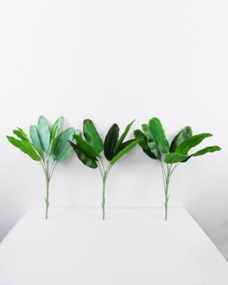 Artificial Plant 28*80cm Banana leaves*9 GS-62021016 Leaves&Sprays&Foliages YeahFlower is one of Chinese leading OEM manufacturers and exporters , supplying the silk flowers, wholesale artificial trees