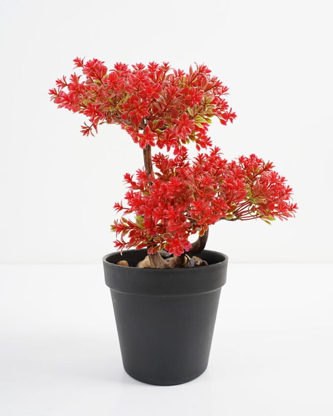 Artificial Plant 18*16*27cm Bonsai tree in pp pot GS-51721023 Potted Flowers&Plants YeahFlower is one of Chinese leading OEM manufacturers and exporters , supplying the silk flowers, wholesale artificial trees