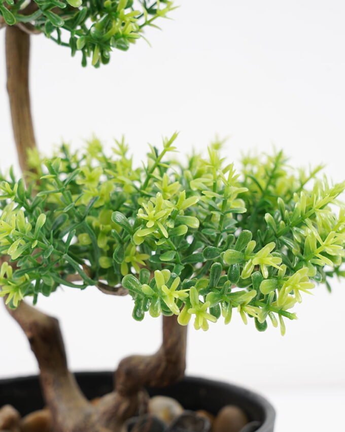 Artificial Plant 17*14*26cm Bonsai tree in pp pot GS-51721030 Potted Flowers&Plants YeahFlower is one of Chinese leading OEM manufacturers and exporters , supplying the silk flowers, wholesale artificial trees