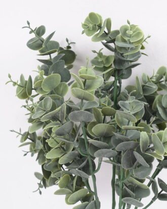 Artificial Plant 25*35CM Eucalyptus bush*7 GS-54021018 Leaves&Sprays&Foliages YeahFlower is one of Chinese leading OEM manufacturers and exporters , supplying the silk flowers, wholesale artificial trees