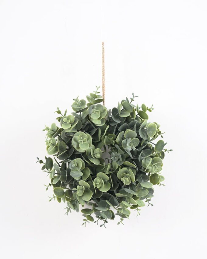 Artificial Plant 21*21*9CM Eucalyptus wreath GS-54021004 WREATH YeahFlower is one of Chinese leading OEM manufacturers and exporters , supplying the silk flowers, wholesale artificial trees