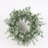 Artificial Plant 33*33*8CM Eucalyptus wreath GS-54021010 WREATH YeahFlower is one of Chinese leading OEM manufacturers and exporters , supplying the silk flowers, wholesale artificial trees