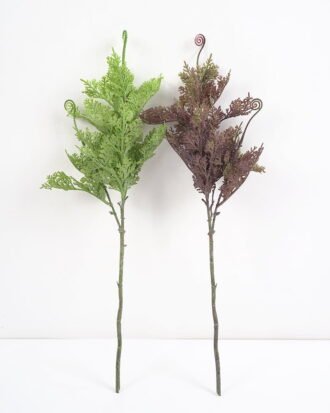 Artificial Plant 13*51CM Fern spray GS-58821039 Leaves&Sprays&Foliages YeahFlower is one of Chinese leading OEM manufacturers and exporters , supplying the silk flowers, wholesale artificial trees