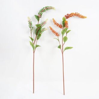 Artificial Plant 4*84CM Four heads full fruits+leaf GS-41521010 Leaves&Sprays&Foliages YeahFlower is one of Chinese leading OEM manufacturers and exporters , supplying the silk flowers, wholesale artificial trees