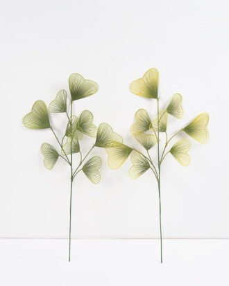 Artificial Plant 33*65CM Ginkgo leaves GS-54021013 Leaves&Sprays&Foliages YeahFlower is one of Chinese leading OEM manufacturers and exporters , supplying the silk flowers, wholesale artificial trees