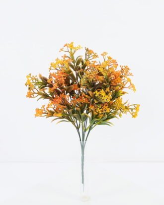 Artificial Plant 22*35cm Grass bush*7 GS-62021020-O1 Leaves&Sprays&Foliages YeahFlower is one of Chinese leading OEM manufacturers and exporters , supplying the silk flowers, wholesale artificial trees