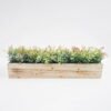 Artificial Plant 53*13*15cm  Grass in wood pot GS-51721048 Potted Flowers&Plants YeahFlower is one of Chinese leading OEM manufacturers and exporters , supplying the silk flowers, wholesale artificial trees