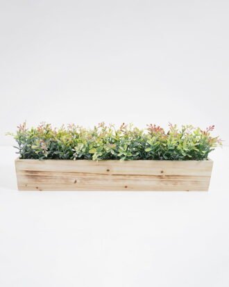 Artificial Plant 53*13*15cm  Grass in wood pot GS-51721048 Potted Flowers&Plants YeahFlower is one of Chinese leading OEM manufacturers and exporters , supplying the silk flowers, wholesale artificial trees