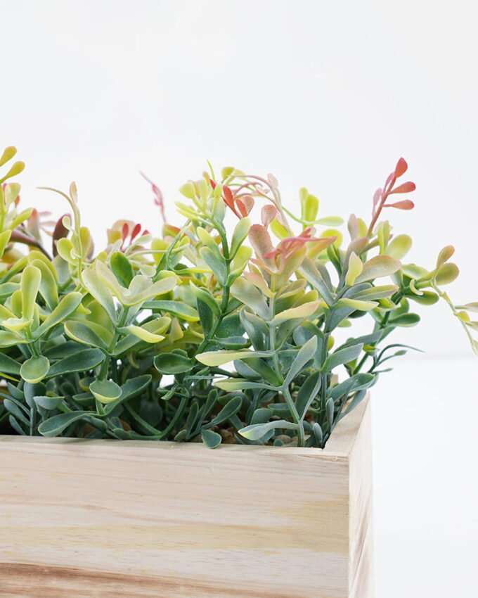 Artificial Plant 53*13*15cm  Grass in wood pot GS-51721048 Potted Flowers&Plants YeahFlower is one of Chinese leading OEM manufacturers and exporters , supplying the silk flowers, wholesale artificial trees