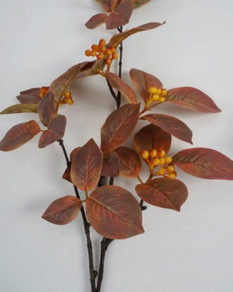 Artificial Plant 28*93CM Leaves with Berry GS-39121014 Leaves&Sprays&Foliages YeahFlower is one of Chinese leading OEM manufacturers and exporters , supplying the silk flowers, wholesale artificial trees