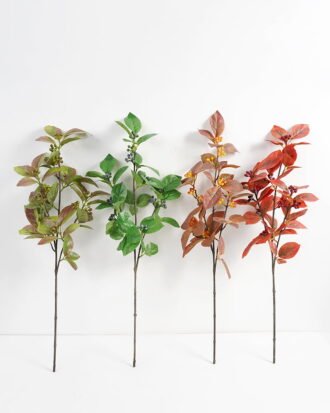 Artificial Plant 28*80CM Leaves with Berry GS-39121015 Leaves&Sprays&Foliages YeahFlower is one of Chinese leading OEM manufacturers and exporters , supplying the silk flowers, wholesale artificial trees