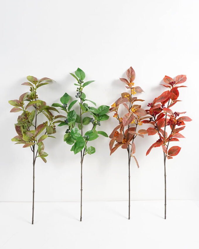 Artificial Plant 28*80CM Leaves with Berry GS-39121015 Leaves&Sprays&Foliages YeahFlower is one of Chinese leading OEM manufacturers and exporters , supplying the silk flowers, wholesale artificial trees
