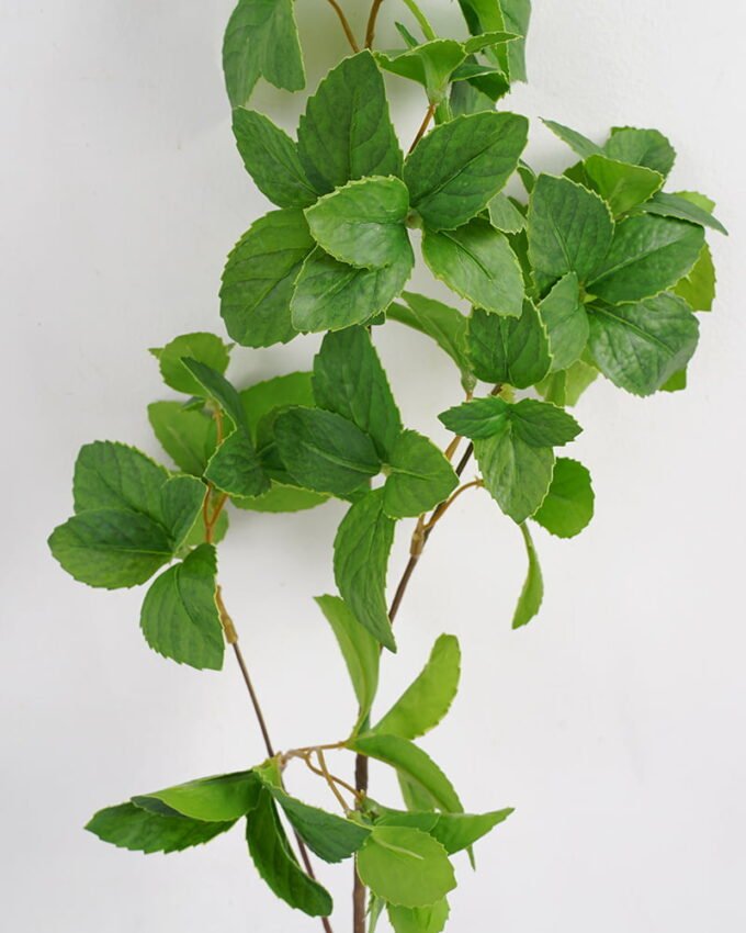 Artificial Plant 15*70CM  Mint leaves GS-39121012 Leaves&Sprays&Foliages YeahFlower is one of Chinese leading OEM manufacturers and exporters , supplying the silk flowers, wholesale artificial trees