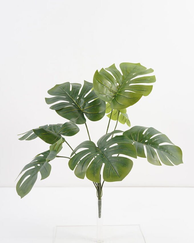 Artificial Plant 37*50CM Monstera bush GS-23121003 Leaves&Sprays&Foliages YeahFlower is one of Chinese leading OEM manufacturers and exporters , supplying the silk flowers, wholesale artificial trees