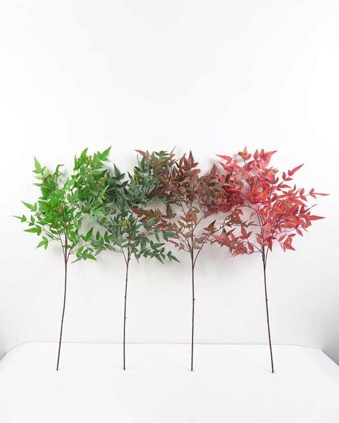 Artificial Plant 35*101CM Nandina domestica GS-41621001 Flowers Bush YeahFlower is one of Chinese leading OEM manufacturers and exporters , supplying the silk flowers, wholesale artificial trees