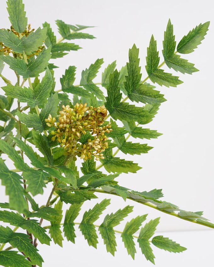 Artificial Plant 30*80CM  SINGLE FERN & FRUIT GS-41621004-G1 Leaves&Sprays&Foliages YeahFlower is one of Chinese leading OEM manufacturers and exporters , supplying the silk flowers, wholesale artificial trees