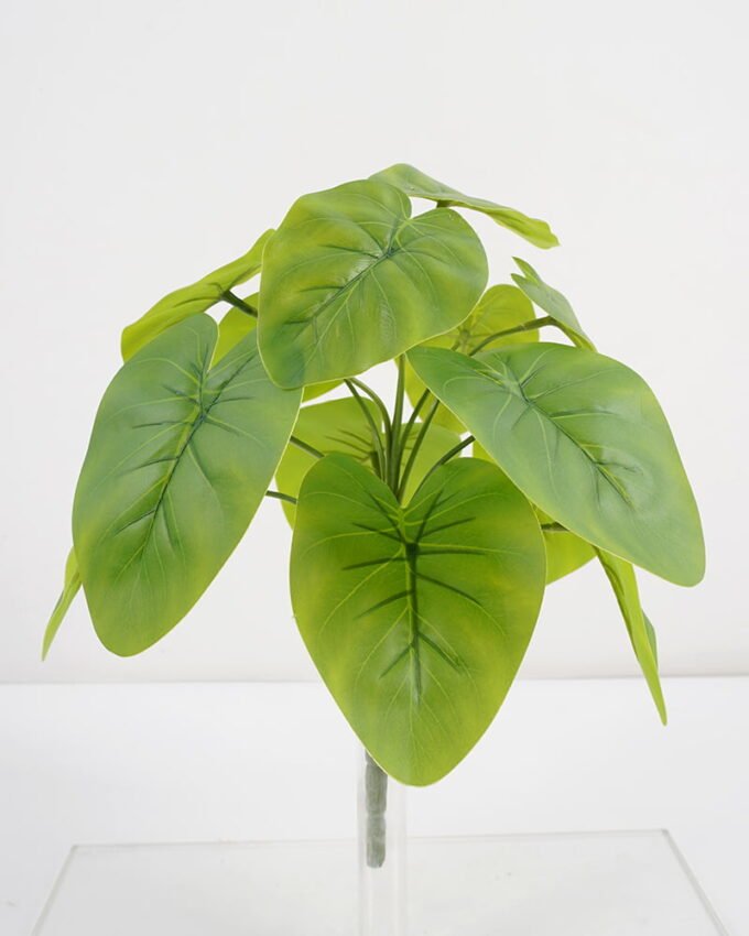 Artificial Plant 21*28CM Taro leaves bush GS-23121013 Leaves&Sprays&Foliages YeahFlower is one of Chinese leading OEM manufacturers and exporters , supplying the silk flowers, wholesale artificial trees