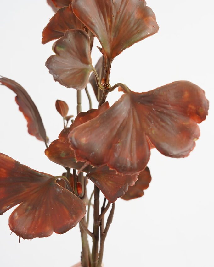 Artificial Plant 20*20*64cm ginkgo leaf *2 GS-16821002 Leaves&Sprays&Foliages YeahFlower is one of Chinese leading OEM manufacturers and exporters , supplying the silk flowers, wholesale artificial trees