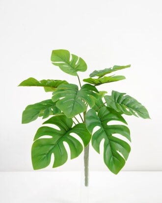 Artificial Plant 21*30CM monstera leaves bush GS-23121011 Leaves&Sprays&Foliages YeahFlower is one of Chinese leading OEM manufacturers and exporters , supplying the silk flowers, wholesale artificial trees