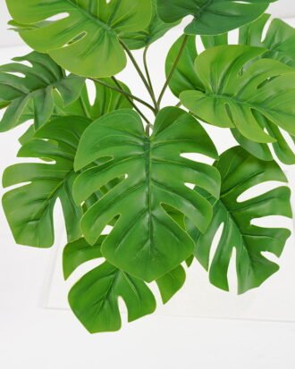 Artificial Plant 21*30CM monstera leaves bush GS-23121011 Leaves&Sprays&Foliages YeahFlower is one of Chinese leading OEM manufacturers and exporters , supplying the silk flowers, wholesale artificial trees