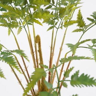 Artificial Tree 86*88*120CM Fern potted/lvs12 GS-48521004 Tree&Plant YeahFlower is one of Chinese leading OEM manufacturers and exporters , supplying the silk flowers, wholesale artificial trees