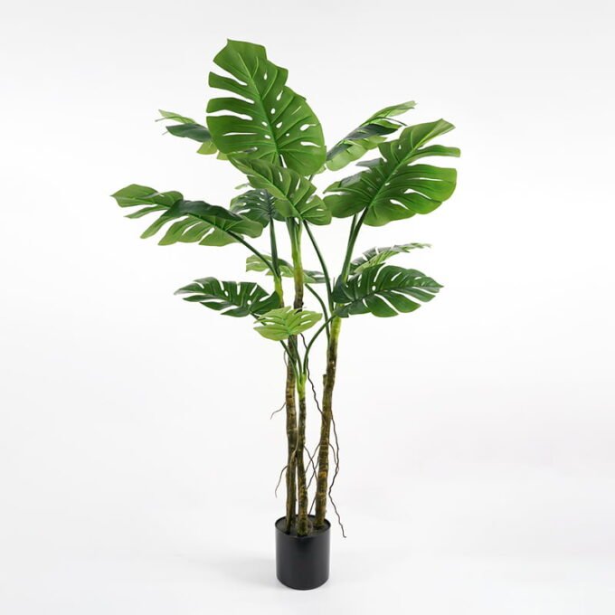Artificial Tree 86*76*160CM Monstera tree in pp pot GS-48521012 Tree&Plant YeahFlower is one of Chinese leading OEM manufacturers and exporters , supplying the silk flowers, wholesale artificial trees