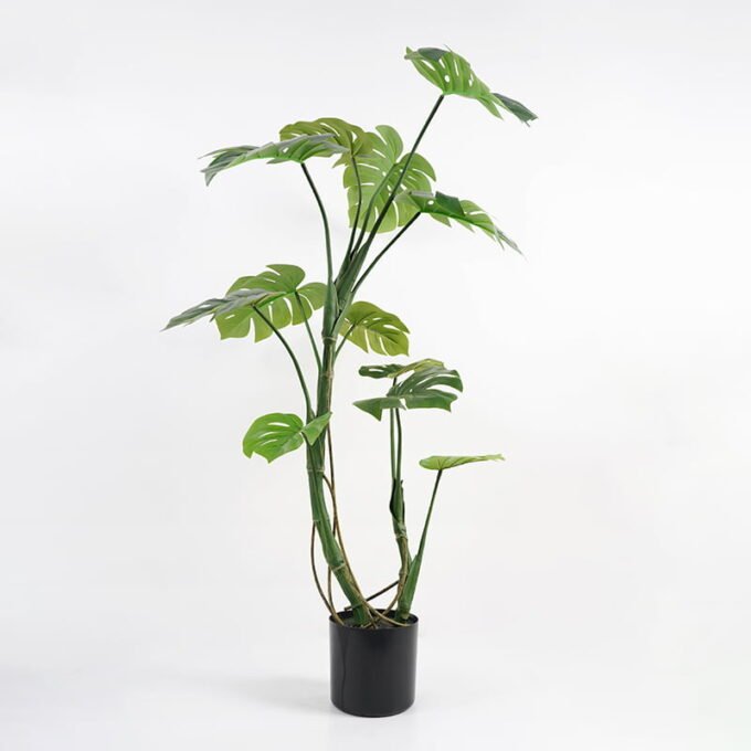 Artificial Tree 76*82*123CM Monstera tree in pp pot GS-48521016 Tree&Plant YeahFlower is one of Chinese leading OEM manufacturers and exporters , supplying the silk flowers, wholesale artificial trees