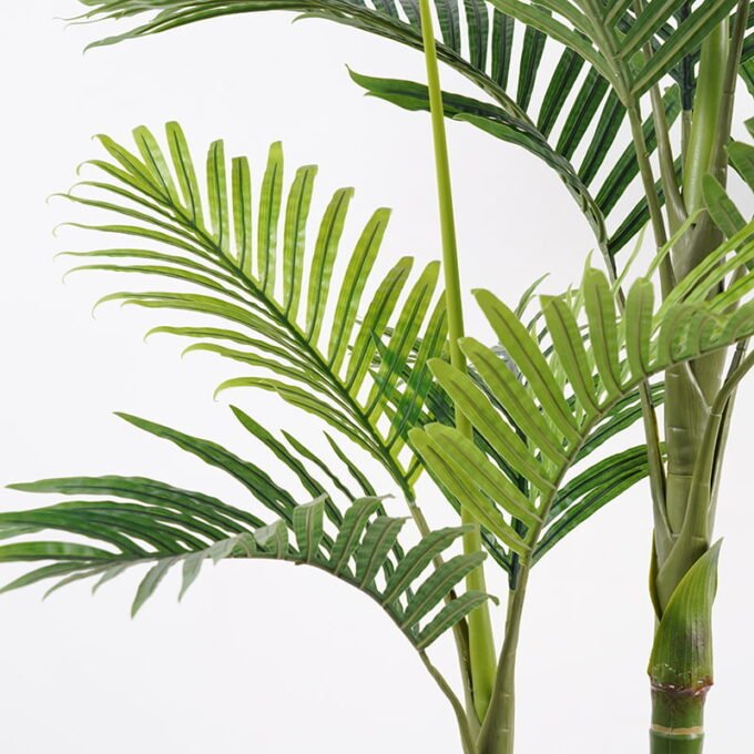 Artificial Tree 100*87*138CM Palm tree in pp pot GS-48521021 Tree&Plant YeahFlower is one of Chinese leading OEM manufacturers and exporters , supplying the silk flowers, wholesale artificial trees
