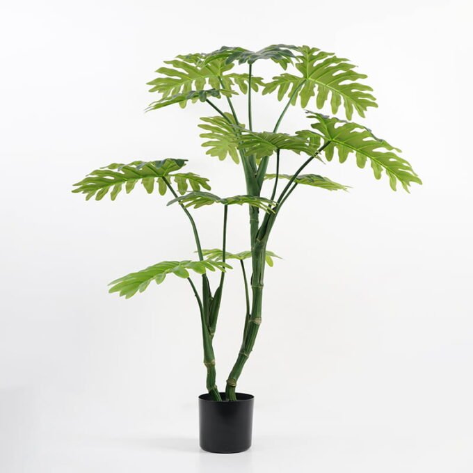 Artificial Tree 97*65*118CM Philodendron erubescens tree in pp pot GS-48521015 Tree&Plant YeahFlower is one of Chinese leading OEM manufacturers and exporters , supplying the silk flowers, wholesale artificial trees