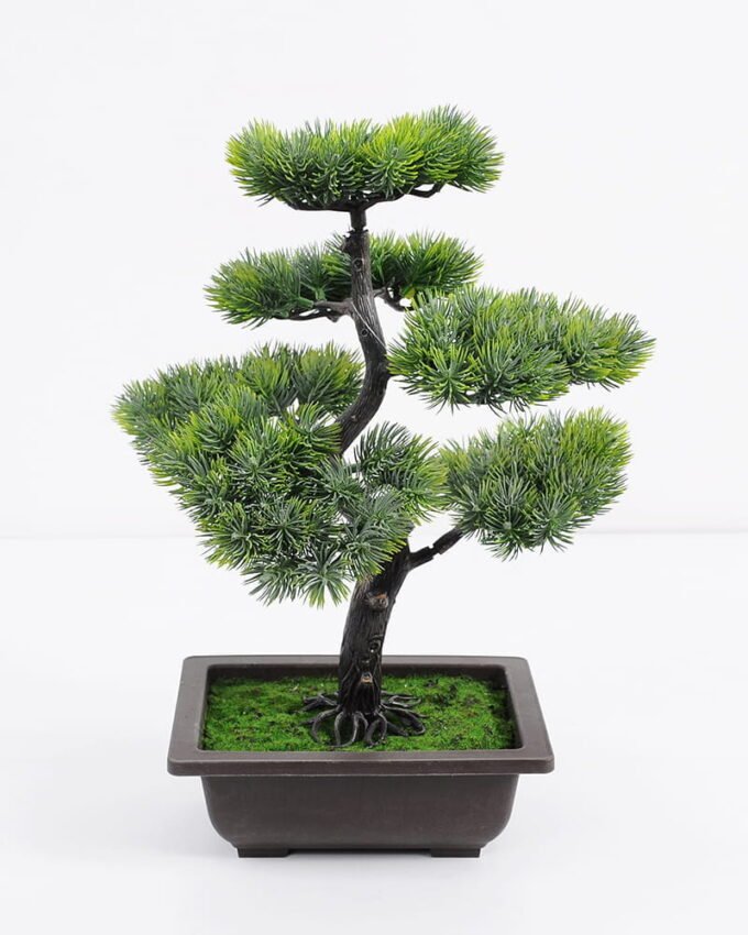 Artificial Tree 28*26*39CM Pinetree in pp pot GS-60221001 Potted Flowers&Plants YeahFlower is one of Chinese leading OEM manufacturers and exporters , supplying the silk flowers, wholesale artificial trees