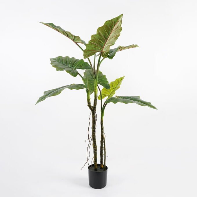 Artificial Tree 78*87*154CM Rainbow taro in pp pot GS-48521013 Tree&Plant YeahFlower is one of Chinese leading OEM manufacturers and exporters , supplying the silk flowers, wholesale artificial trees