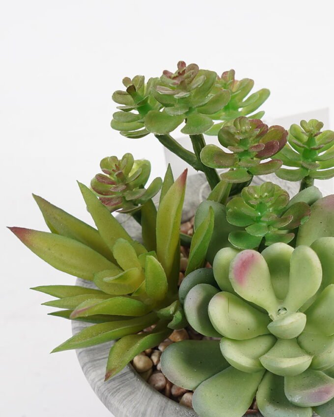 Artificial succulent 9*10*12cm Succulent in cement pot GS-51721007 Succulent YeahFlower is one of Chinese leading OEM manufacturers and exporters , supplying the silk flowers, wholesale artificial trees